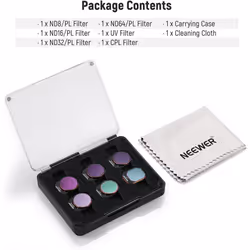 NEEWER ND/PL Filter Set for DJI MIni 3 / Mini 3 Pro