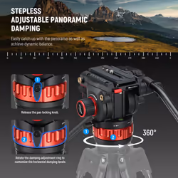 NEEWER 36mm Metal Panorama Low Profile Camera Tripod Ball Head