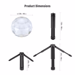 NEEWER CY001 60mm Photography Crystal Prism Ball