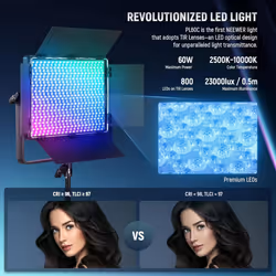 NEEWER PL60C RGB LED Video Light