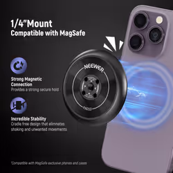 NEEWER UA030 Cold Shoe Mount Adapter For DJI Wireless Microphone