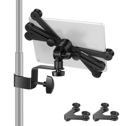 NEEWER 7-14 inch Adjustable Tablet Holder Mount with 360 Degree Swivel Clamp