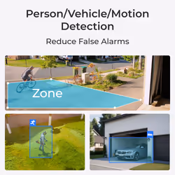 Reolink Argus Series B320 with Solar Panel - 3MP Outdoor Battery-Powered Security Camera with Person/Vehicle Detection, Two-Way Audio - Additional view 5