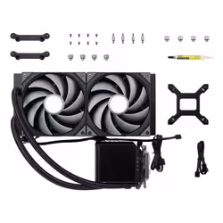 TRYX PANORAMA 280 Processor Liquid cooling kit 14 cm Black 1 pc(s) - Additional view 5
