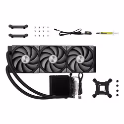 TRYX Panorama 360 Processor Liquid cooling kit 12 cm Black 1 pc(s) - Additional view 5