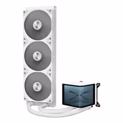 TRYX Panorama 360 Processor Liquid cooling kit 12 cm White 1 pc(s) - Additional view 3