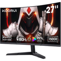 Koorui 27E6CA computer monitor 68.6 cm (27") 1920 x 1080 pixels Full HD LCD Black