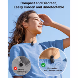 BOYA mini | Ultracompact 2.4GHz Wireless Microphone System - Additional view 6