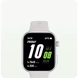 Honor InfoWear Watch 2i 4.7 cm (1.85") AMOLED 49.7 mm Digital 390 x 450 pixels Touchscreen White