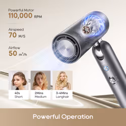 Dreame AHD51-PRO-GOLD Pocket Pro Hair Dryer - Gold - Additional view 5