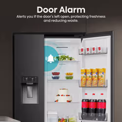 Hisense RS5P528STBE side-by-side refrigerator Freestanding 528 L Black - Additional view 3