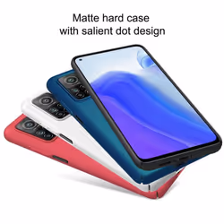 Nillkin Luxury Phone Case For  Xiaomi Mi 10T Pro K30S Hard PC Shockproof Super Frosted Shield - black, Xiaomi Mi 10T Pro 5G