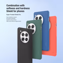 Nillkin Super Frosted Shield Pro Phone Case For Oneplus 12 - For OnePlus 12, blue