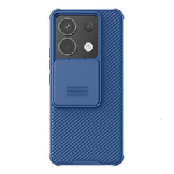 Nillkin CamShield Pro Case For Xiaomi Redmi Note 13 Pro 5G Phone Case Camera Slider Protection luxury TPU + PC Shockp - For Redmi Note 13 Pro 5G, blue
