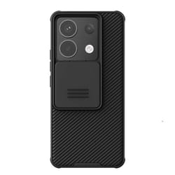 Nillkin CamShield Pro Case For Xiaomi Redmi Note 13 Pro 5G Phone Case Camera Slider Protection luxury TPU + PC Shock - For Redmi Note 13 Pro 5G, black