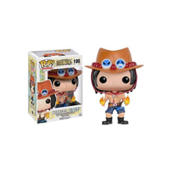 Anime One Piece Funko Pop Luffy Ace Law Roronoa Zoro Action Figure Toys Kid Gift - Ace