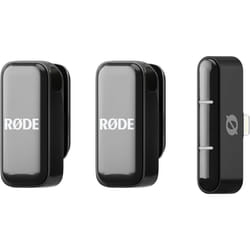 RÃDE Wireless Micro ULTRA-Compact Wireless Microphone -Lightning Black