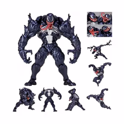 Kids Marvel Venom Revoltech Series PVC Action Figure Model Toys Collections