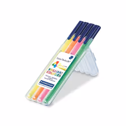 Staedtler Triplus Textsurfer 362 SB4 Desktop Box - Assorted Colours (Pack of 4)