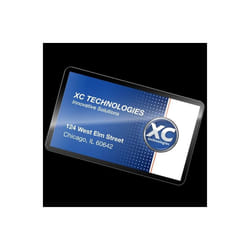 Fellowes  Self Adhesive Business Card Size Laminating Pouches - Clear - 5mil
