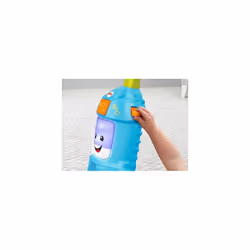 Fisher-Price Laugh & Learn Toddler Toy Light-Up Learning Vacuum Musical Push Along for Pretend Play Ages 1+ Years, FNR97