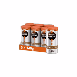Nescafe Azera Americano Instant Coffee 140g (Pack of 6)