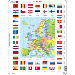 Larsen Maxi KL1 Shape puzzle 70 pc(s) Maps