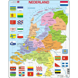 Larsen Maxi LA-K53-NL puzzle Shape puzzle 48 pc(s) Maps