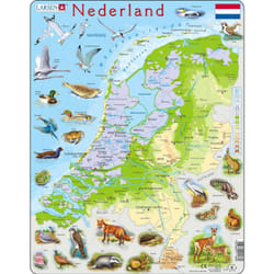 Larsen Maxi LA-K79-NL puzzle Shape puzzle 68 pc(s) Maps