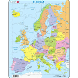 Larsen Maxi LA-A8-NL puzzle Shape puzzle 37 pc(s) Maps