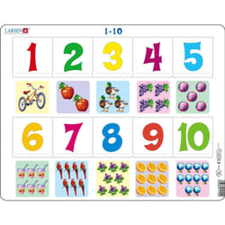 Larsen Maxi LA-AR3 Shape puzzle 10 pc(s)