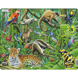 Larsen Maxi LA-FH10 Shape puzzle 70 pc(s) Fauna