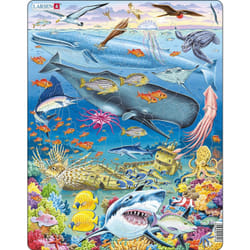 Larsen Maxi LA-FH20 Shape puzzle 66 pc(s) Fauna
