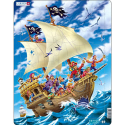 Larsen Maxi LA-US9 Shape puzzle 30 pc(s) Ships