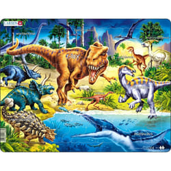 Larsen Maxi NB3 puzzle Shape puzzle 57 pc(s) Dinosaurs