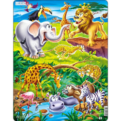 Larsen Maxi LA-US16 Shape puzzle 18 pc(s) Cartoons