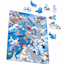 Larsen Maxi US28 Shape puzzle 36 pc(s) Animals
