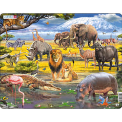 Larsen Maxi LA-FH30 Shape puzzle 43 pc(s) Zoo