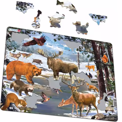 Larsen Maxi FH32 Shape puzzle 54 pc(s) Flora & fauna