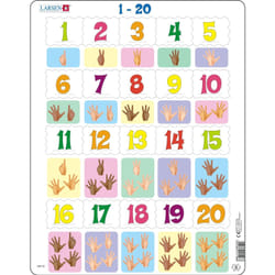 Larsen Maxi LA-AR18 Shape puzzle 20 pc(s)