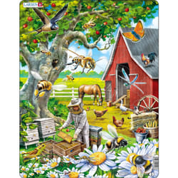 Larsen Maxi LA-US39 Shape puzzle 53 pc(s) Farm
