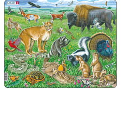 Larsen Maxi LA-FH40 Shape puzzle 53 pc(s) Fauna