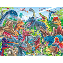 Larsen Maxi Cheerful Dinosaurs 43 pcs Puzzle