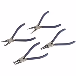 Pliers Set, circlip; SEALEY; angled, straight 19 60 4