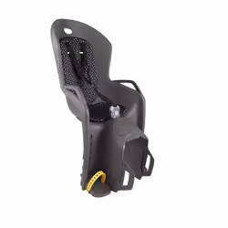 Hamax Amiga Pannier Rack Mounted Child Bike Seat Dark Grey