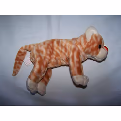TY Beanie Baby - Amber, The Ginger Tabby Cat