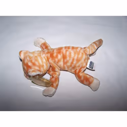TY Beanie Baby - Amber, The Ginger Tabby Cat