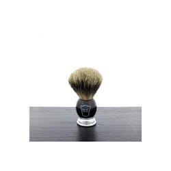 Parker SB-PAR-BCPB Parker Pure Shaving Brush, Black & Chrome