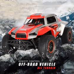 Electric RC Car Children Drift Off-Road Shock-Absorbing Toy Remote Control Car - black