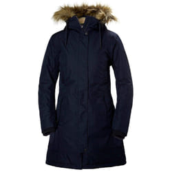 Helly Hansen Women's Mayen Waterproof Breathable Parka Insulated Hooded Jacket  597 Navy  Large